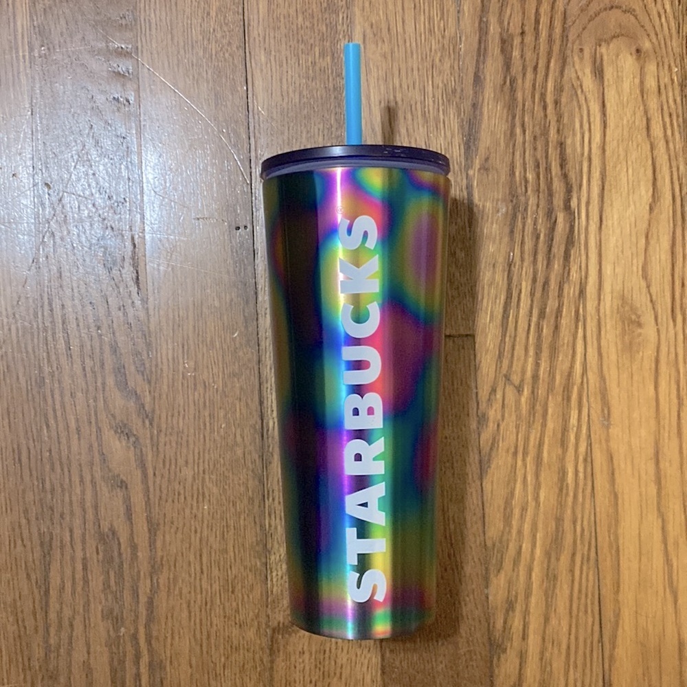 Pride Starbucks tumbler
